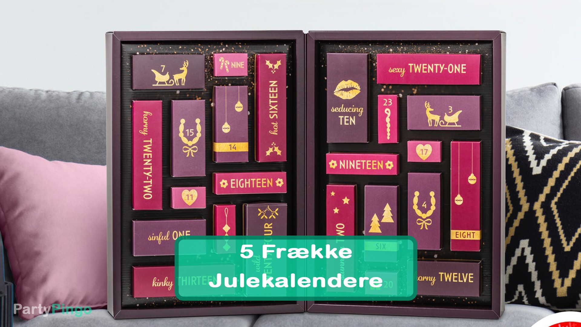 5 Frække Julekalendere Til Voksne - Få Sat Gang I Kærlighedslivet